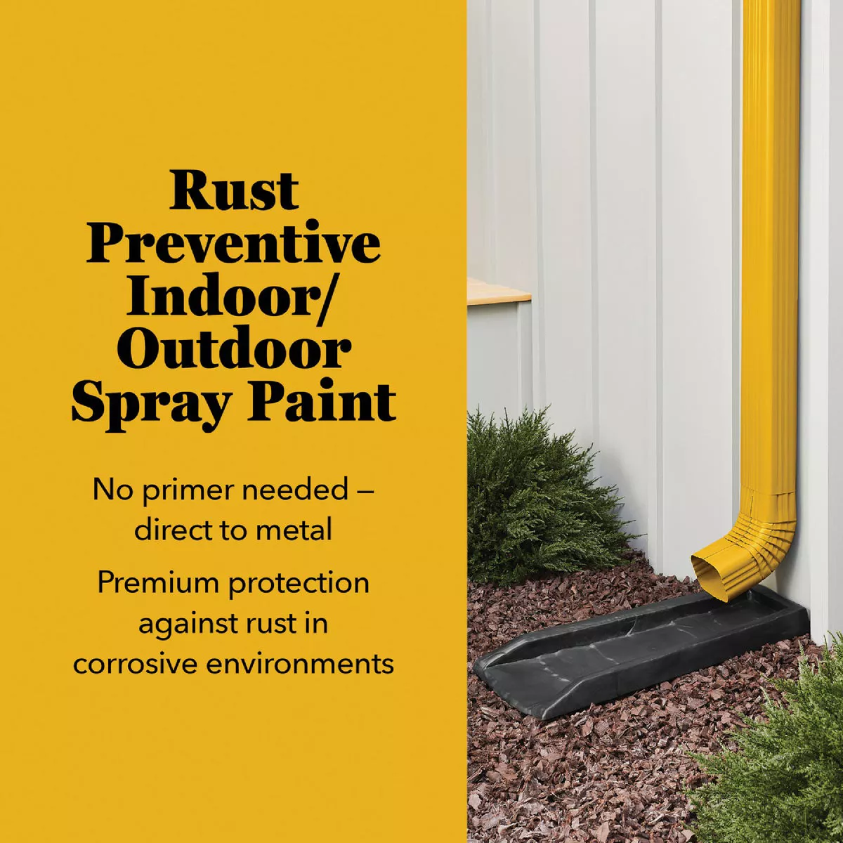 Krylon Industrial Tough Coat 15 Oz. Gloss Safety Yellow Rust Barrier Spray Enamel - photo 6