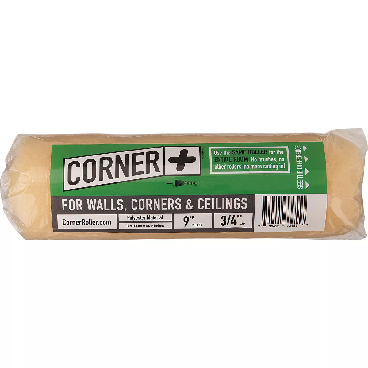 Corner Roller 9 In. x 3/4 In. Knit Paint Roller Cover - photo 2