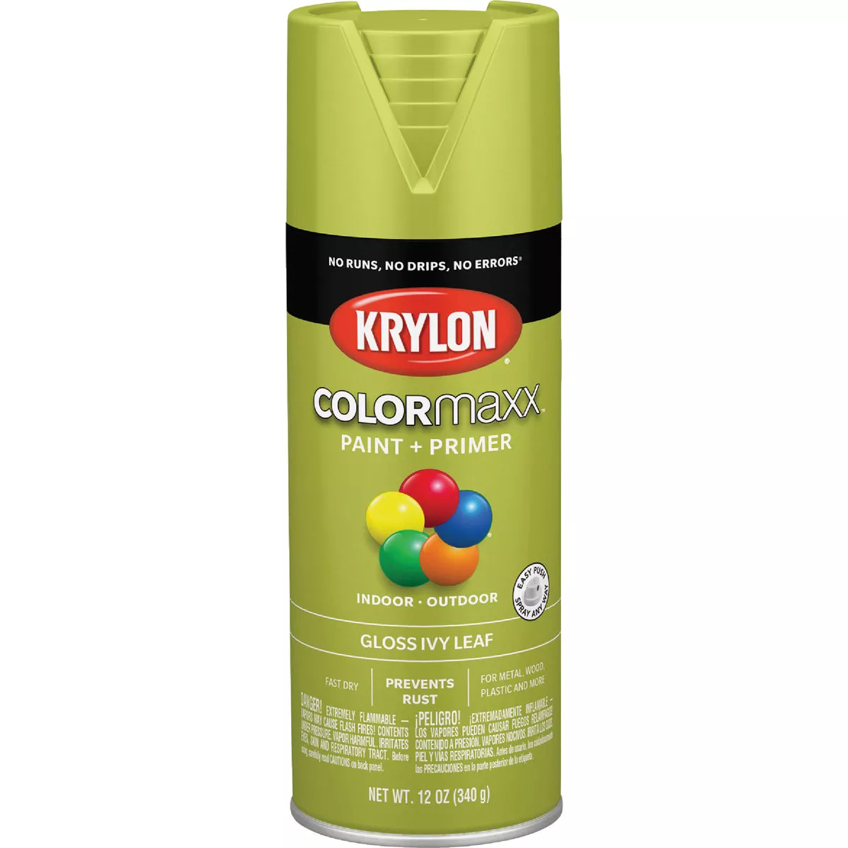 Krylon ColorMaxx12 Oz. Gloss Spray Paint, Ivy Leaf - photo 8