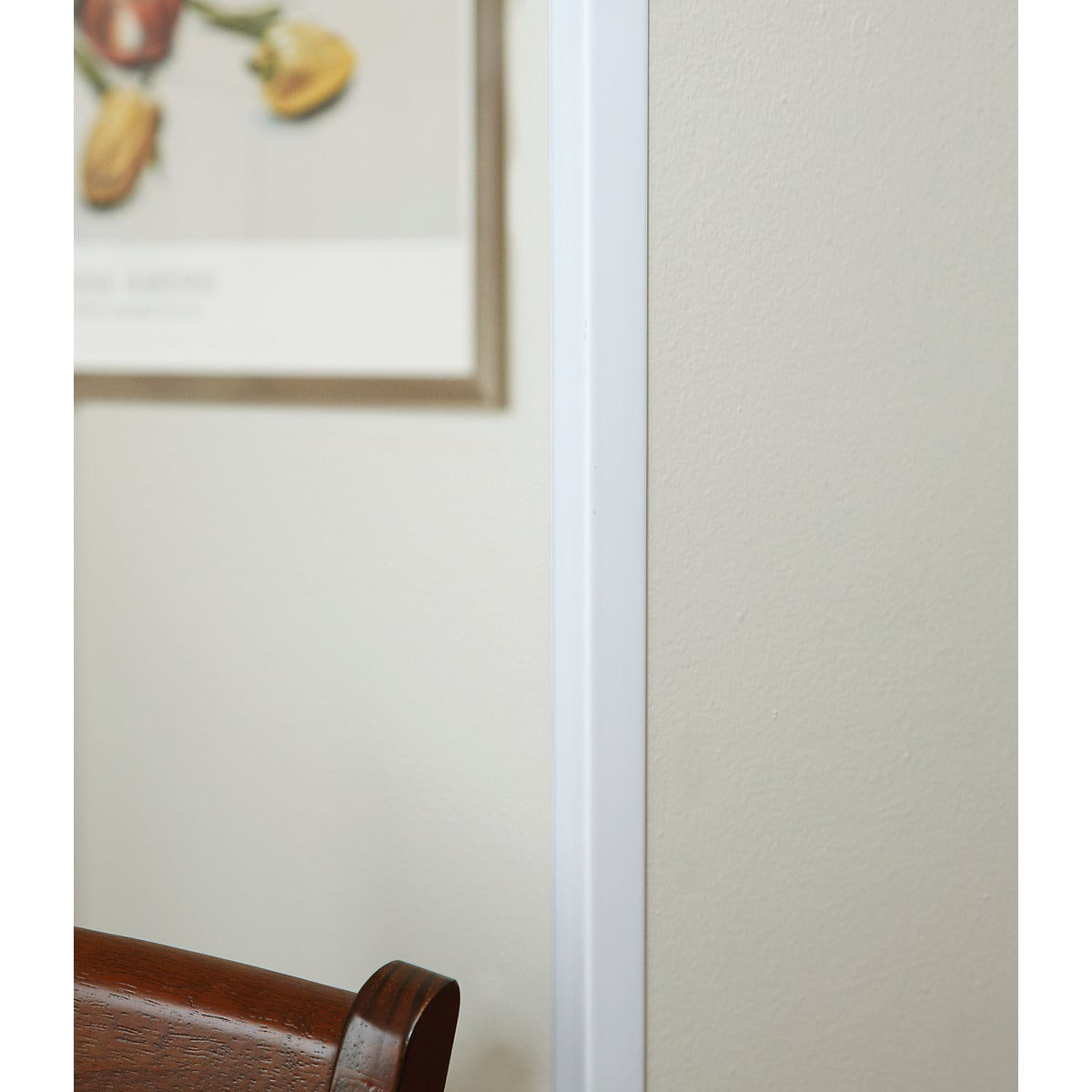 Wallprotex 11/8 In. x 8 Ft. White SelfAdhesive Corner Guard Do it Best