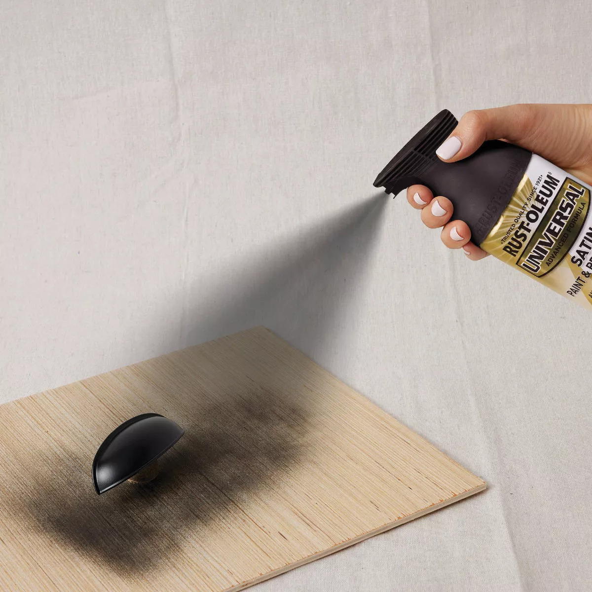 Rust-Oleum Universal 12 Oz. Satin Black Paint - photo 5