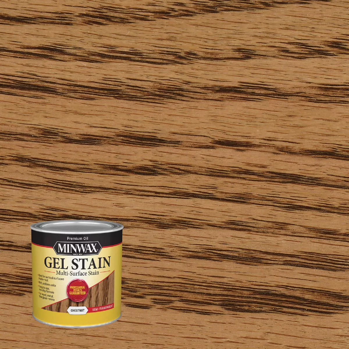 Minwax Gel Stain, Chestnut, 1/2 Pt.