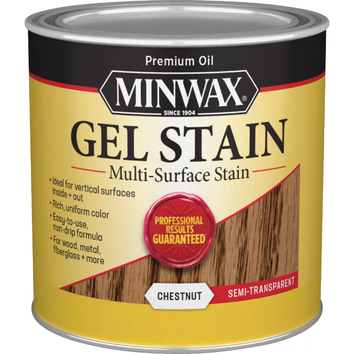 Minwax Gel Stain, Chestnut, 1/2 Pt. - photo 3