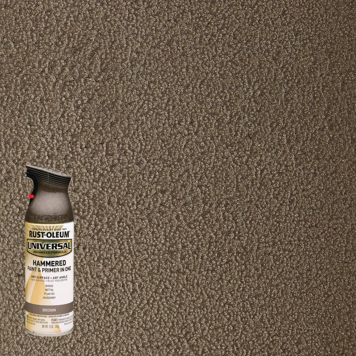 Rust-Oleum Universal 12 Oz. Hammered Brown Paint - photo 8