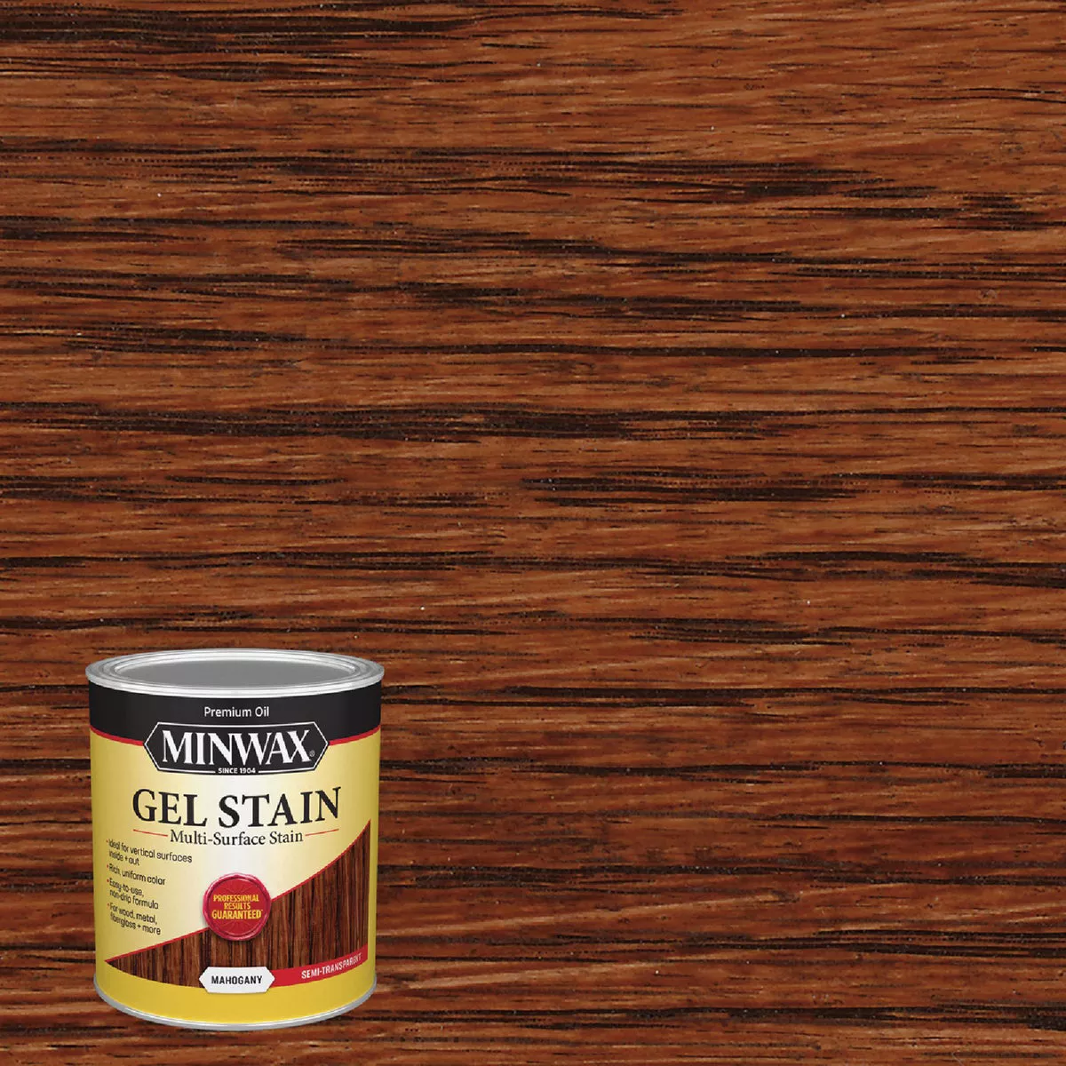 Minwax Gel Stain, Mahogany, 1 Qt.