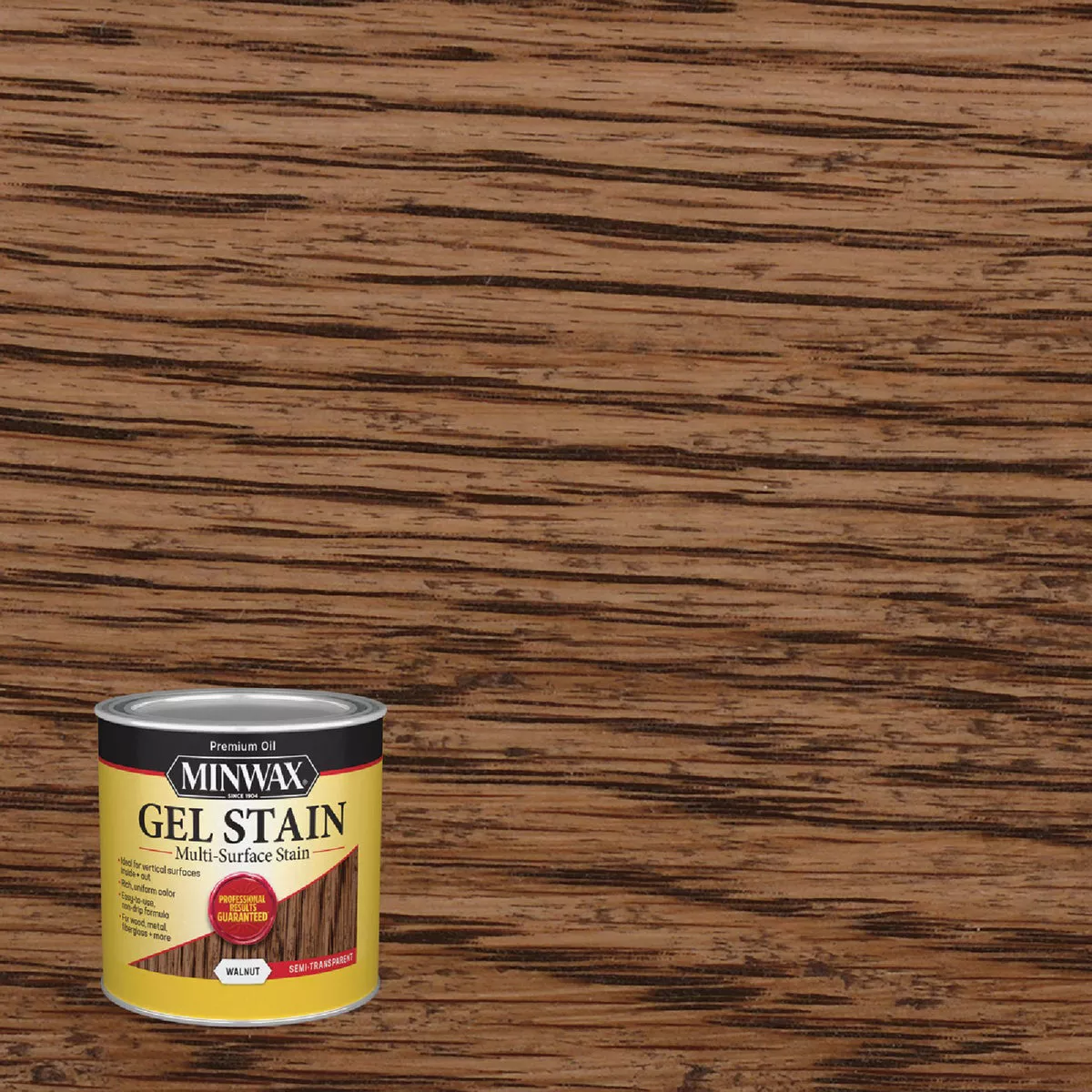 Minwax Gel Stain, Walnut, 1/2 Pt.