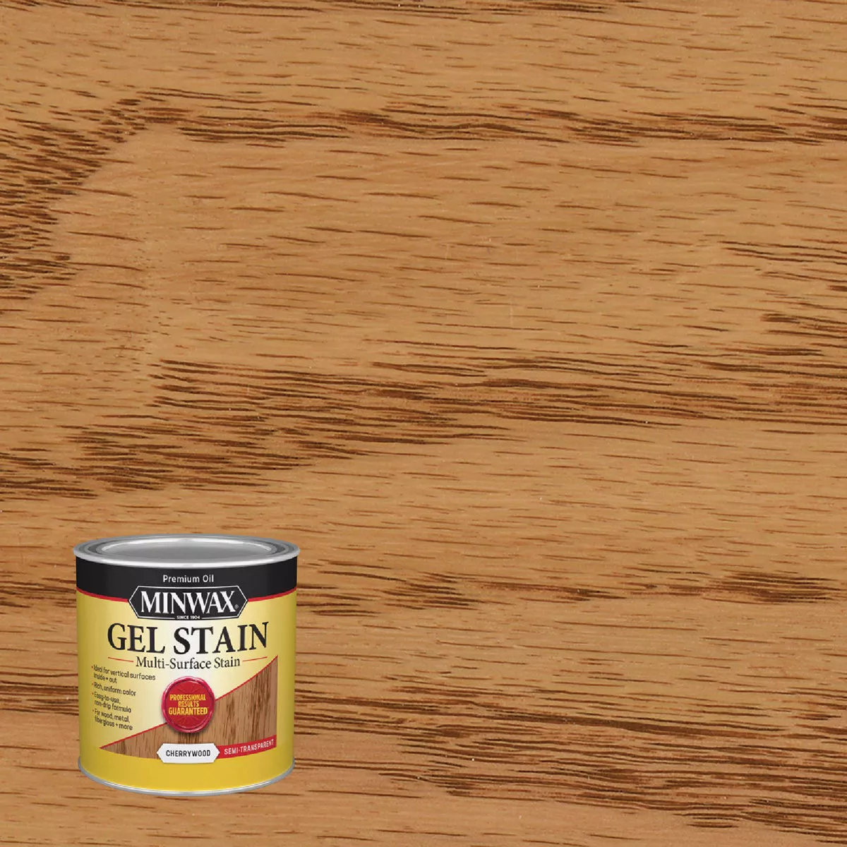 Minwax Gel Stain, Cherrywood, 1/2 Pt.