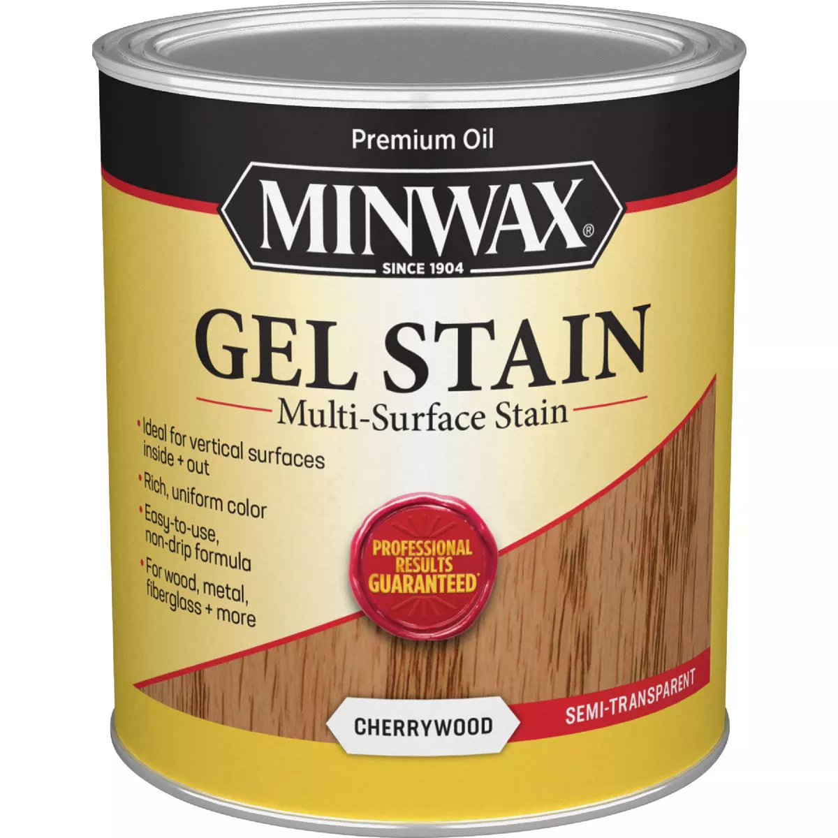 Minwax Gel Stain, Cherrywood, 1 Qt. - photo 2
