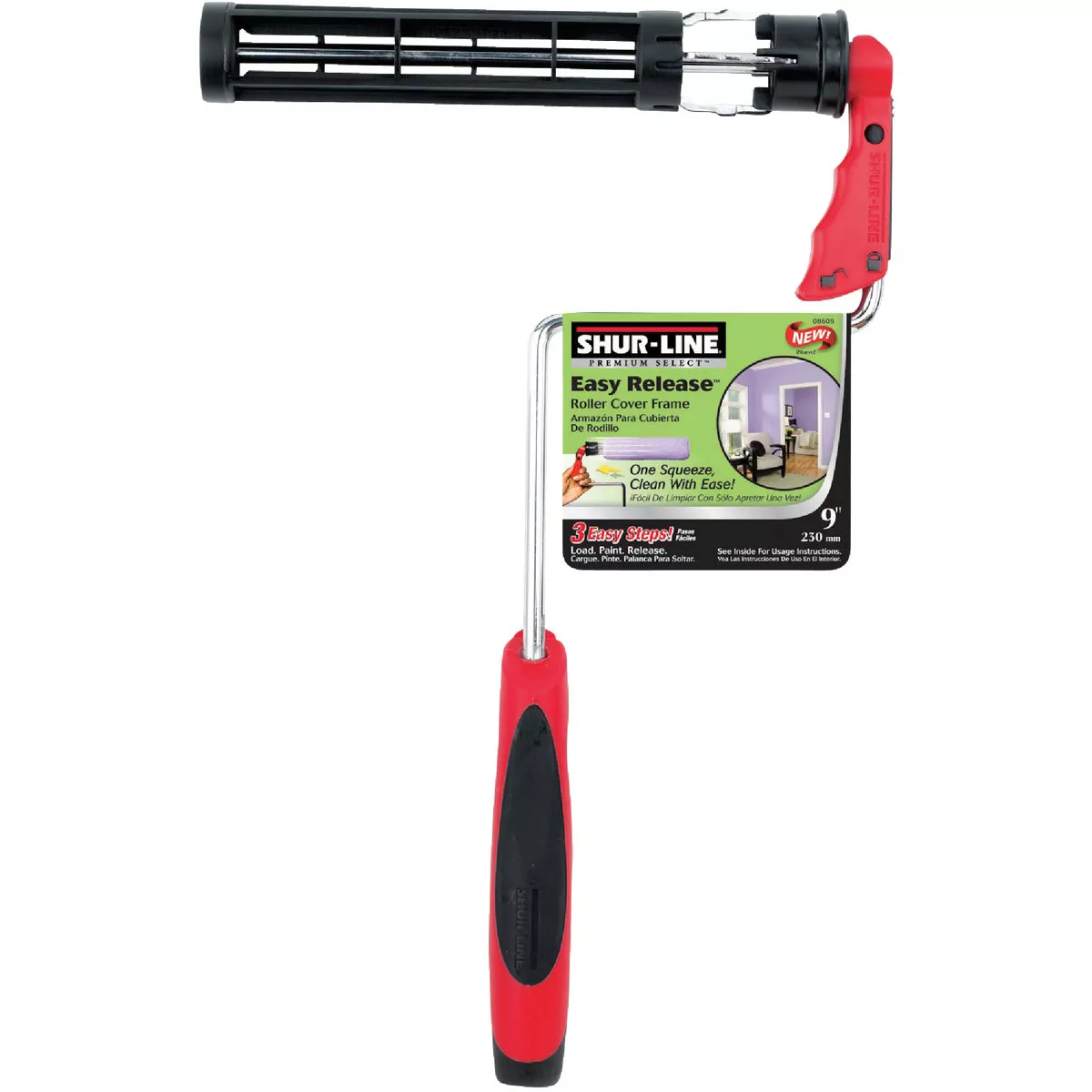 Shur-Line Easy Release 9 In. Threaded Roller Frame