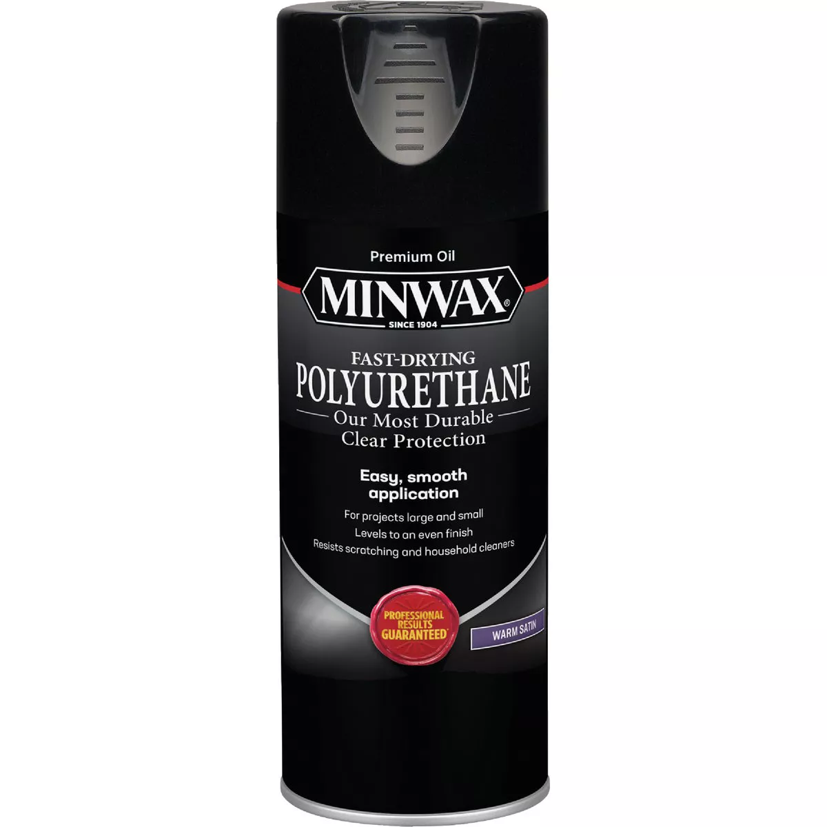 Minwax Warm Satin Clear Spray Polyurethane, 11.5 Oz.