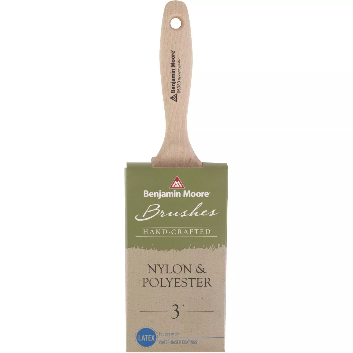 Benjamin Moore 3 In. Nylon/Polyester Varnish Paint Brush