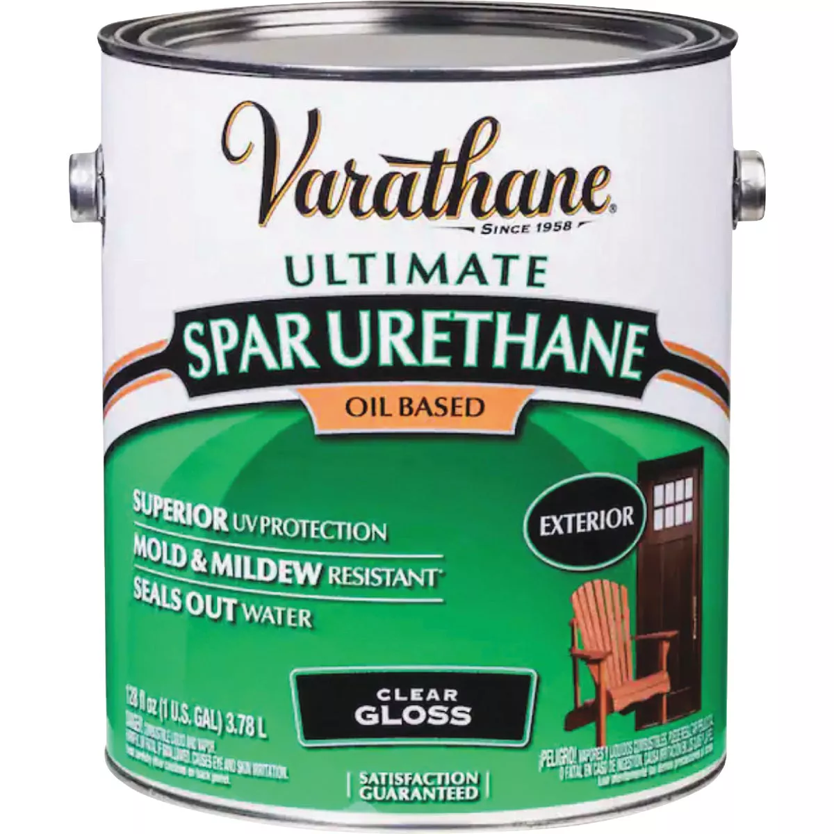 Varathane Gloss Clear Exterior Low VOC Spar Urethane, 1 Gal. - photo 2
