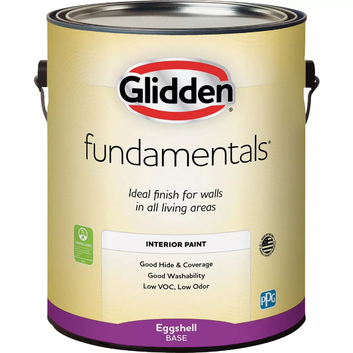 Glidden Fundamentals Interior Paint Eggshell Midtone Base Gallon