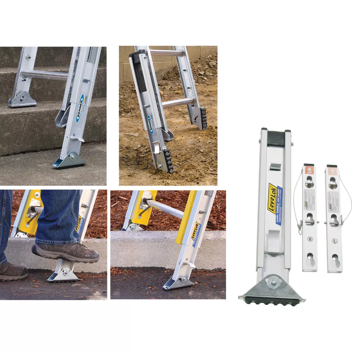 Werner LevelLok Ladder Leveler