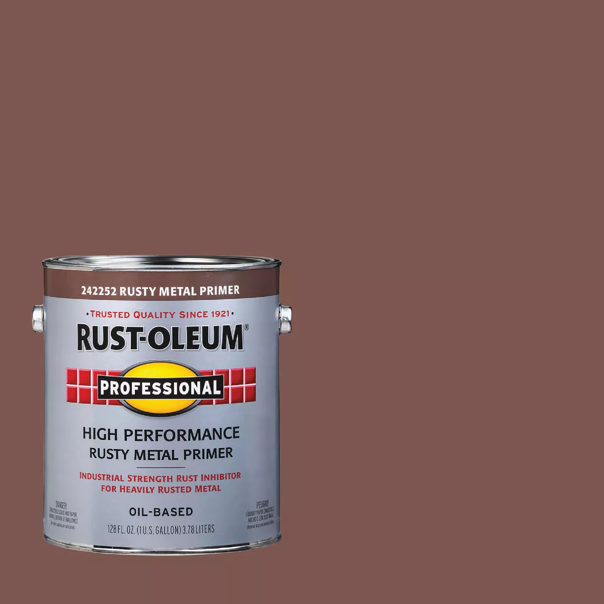 Rust-Oleum VOC Red Rusty Metal Primer For SCAQMD, Red, 1 Gal.