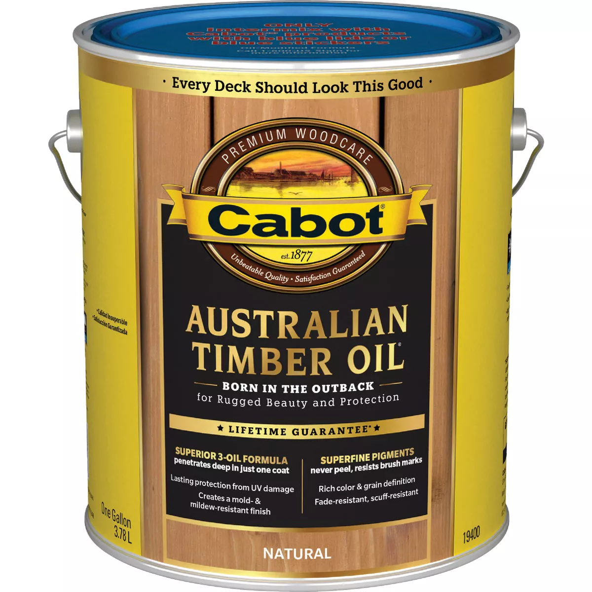 Cabot Australian Timber Oil Low VOC, Natural, 1 Gal. - photo 2