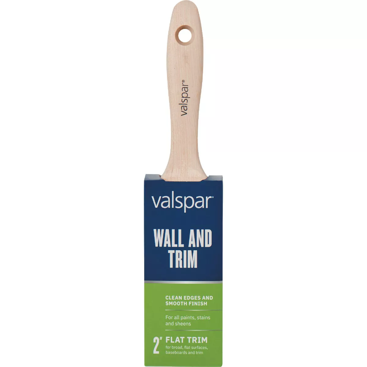 Valspar 2 In. Wall & Trim Flat Trim Brush