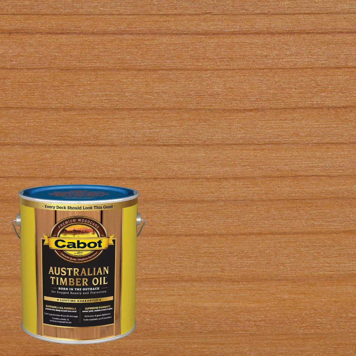 Cabot Australian Timber Oil Low VOC, Honey Teak, 1 Gal.