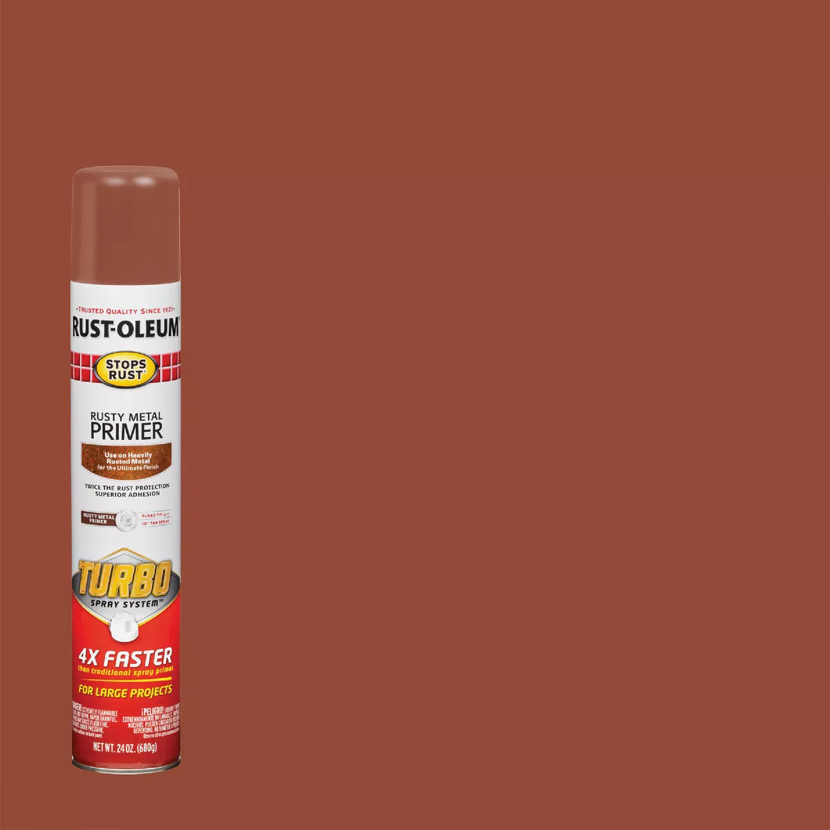 Rust-Oleum Stops Rust 24 Oz. Flat Rusty Metal Primer Spray