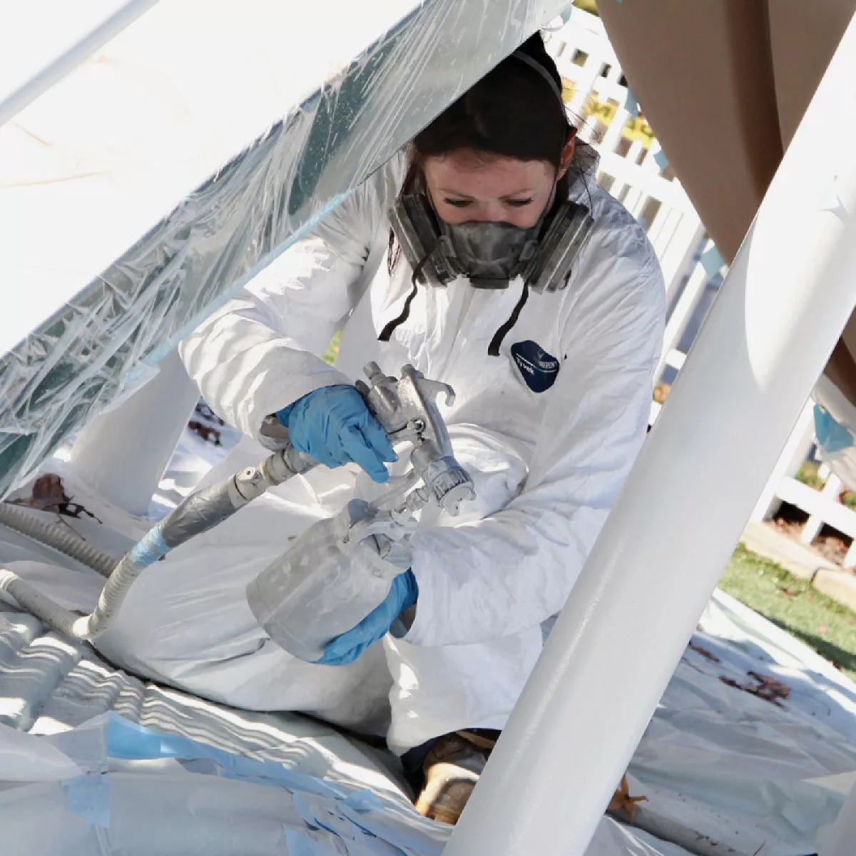 Trimaco DuPont Tyvek 2XL No Elastic Disposable Coverall - photo 2