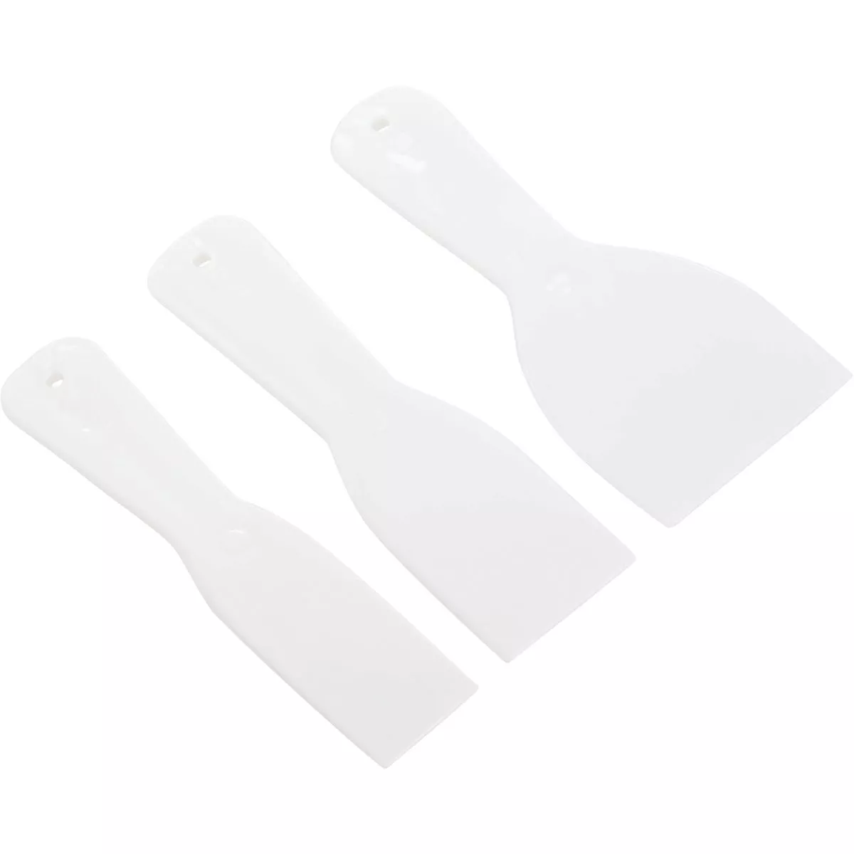 Smart Savers Plastic Disposable Putty Knife Scraper Set, (3-Piece) - photo 2