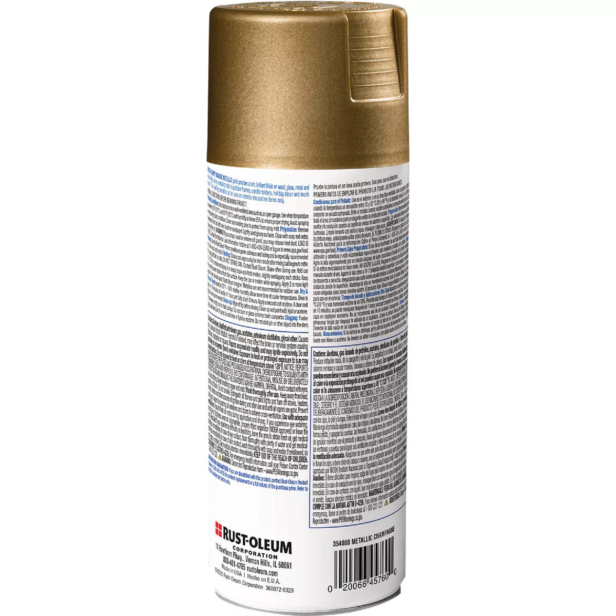 Rust-Oleum 11 Oz. Champagne Imagine Craft & Hobby Metallic Spray Paint - photo 2