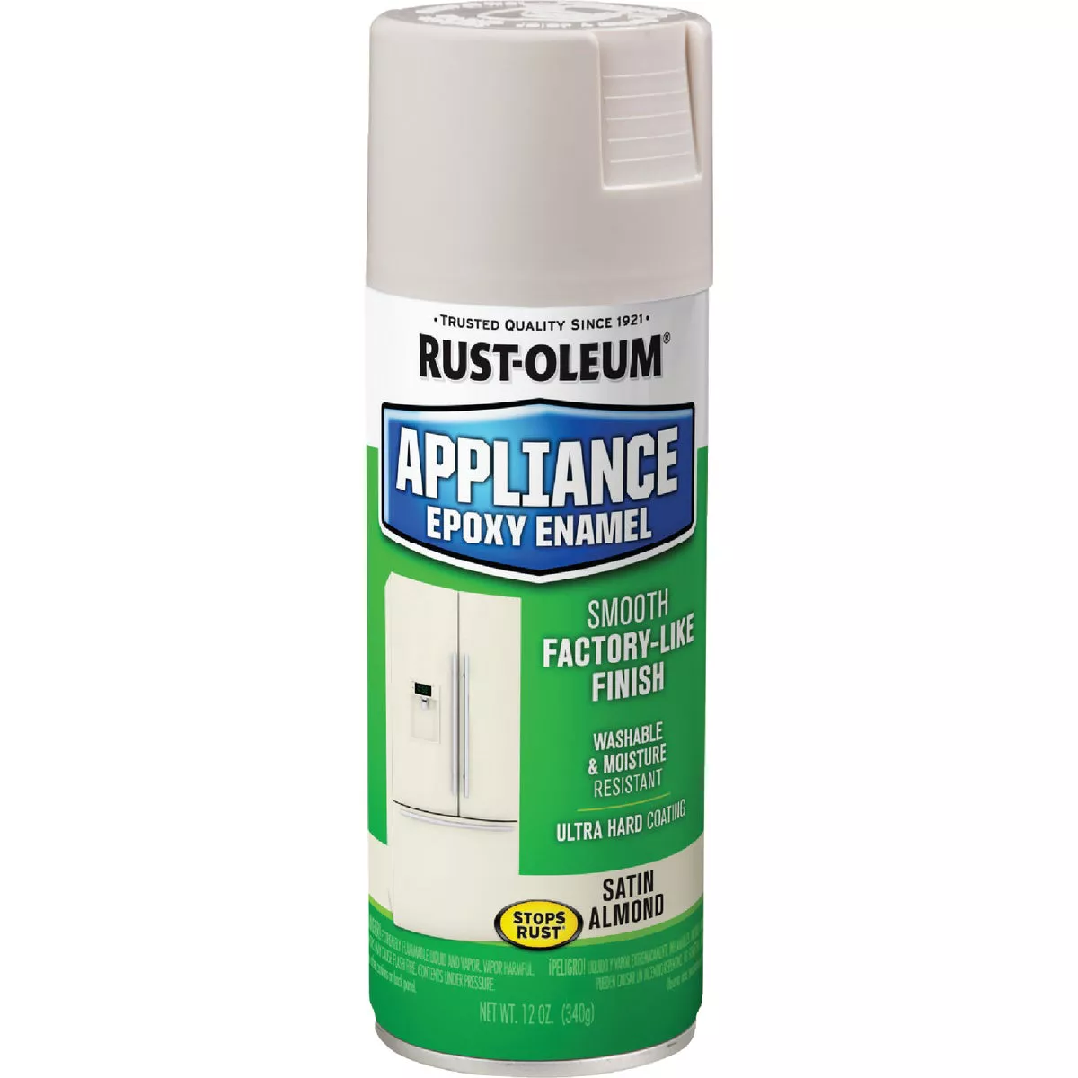 Rust-Oleum Gloss Almond 12 Oz. Appliance Spray Paint - photo 2