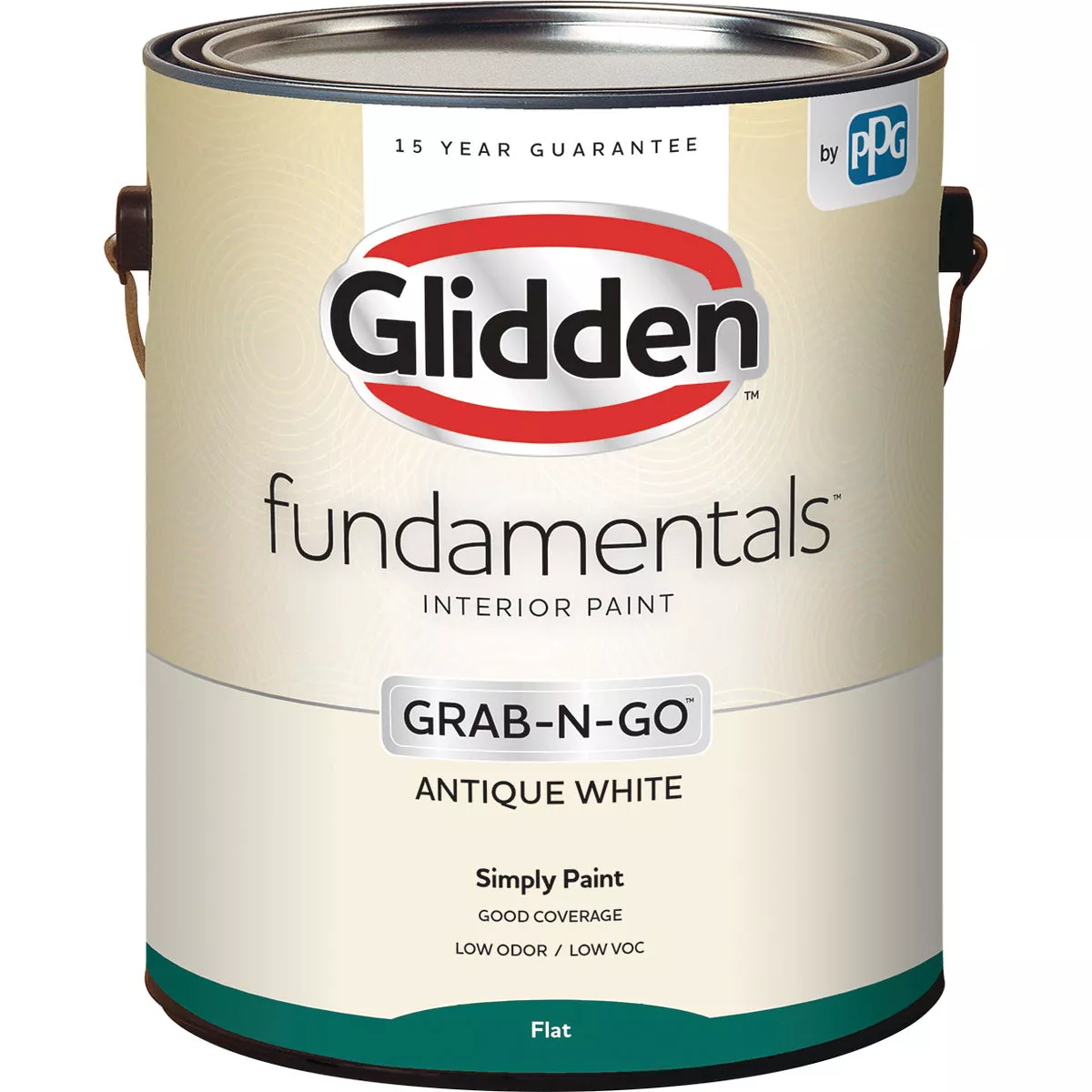 Glidden Fundamentals Grab-N-Go Antique White Flat 1 Gallon