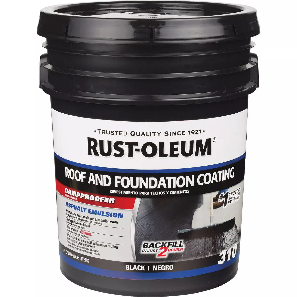 Rust-Oleum 310 5 Gal. Roof and Foundation Coating - photo 2
