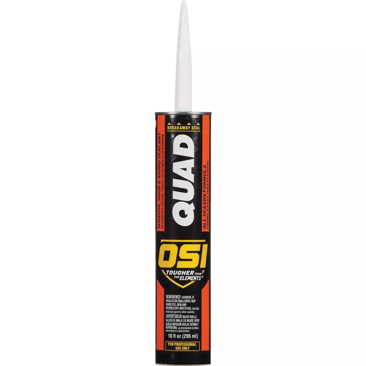 OSI QUAD 10 Oz. Window, Door & Siding Polymer Sealant, Clear