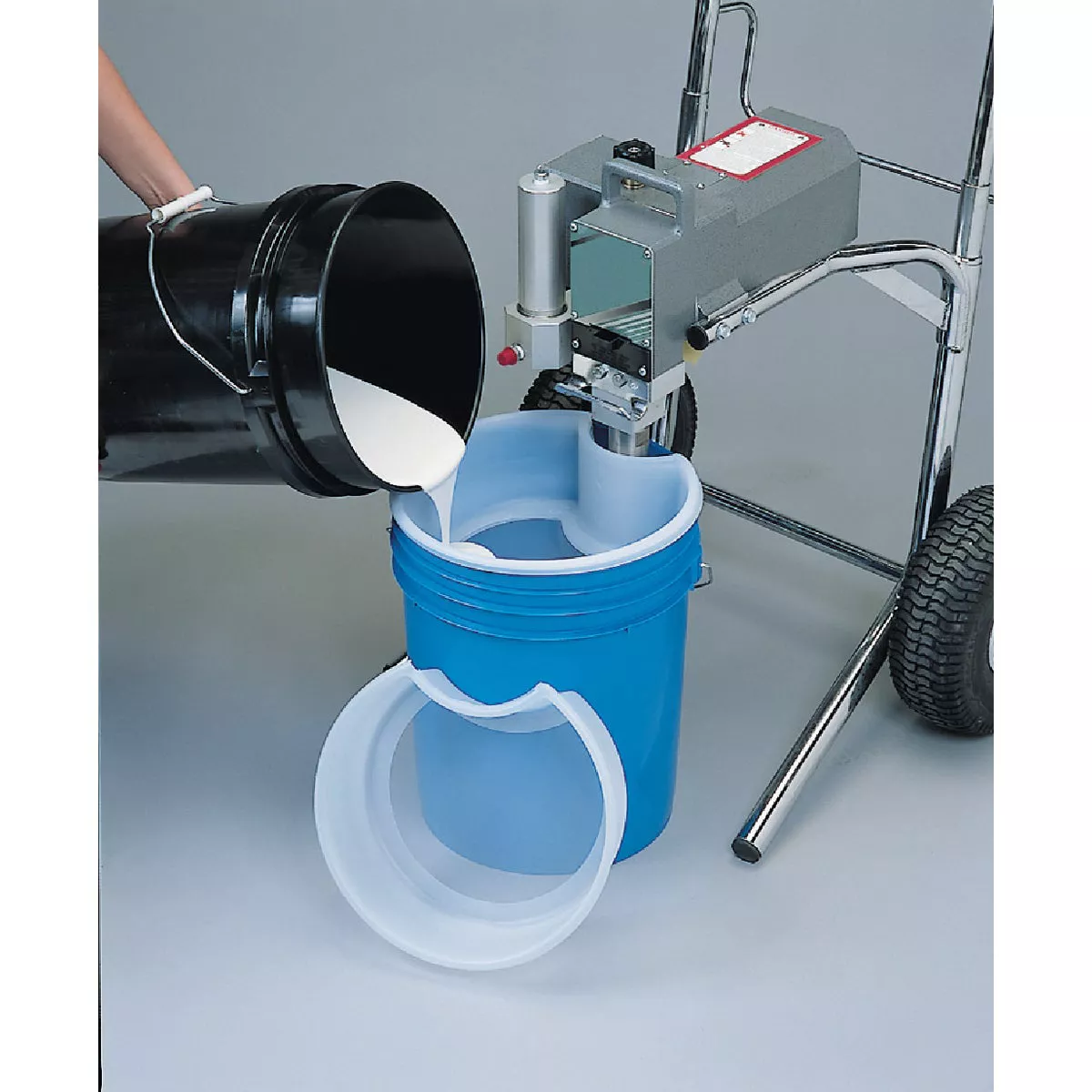 Leaktite 5 Gal. 28 In. x 11-3/4 In. White Pail Strainer - photo 2