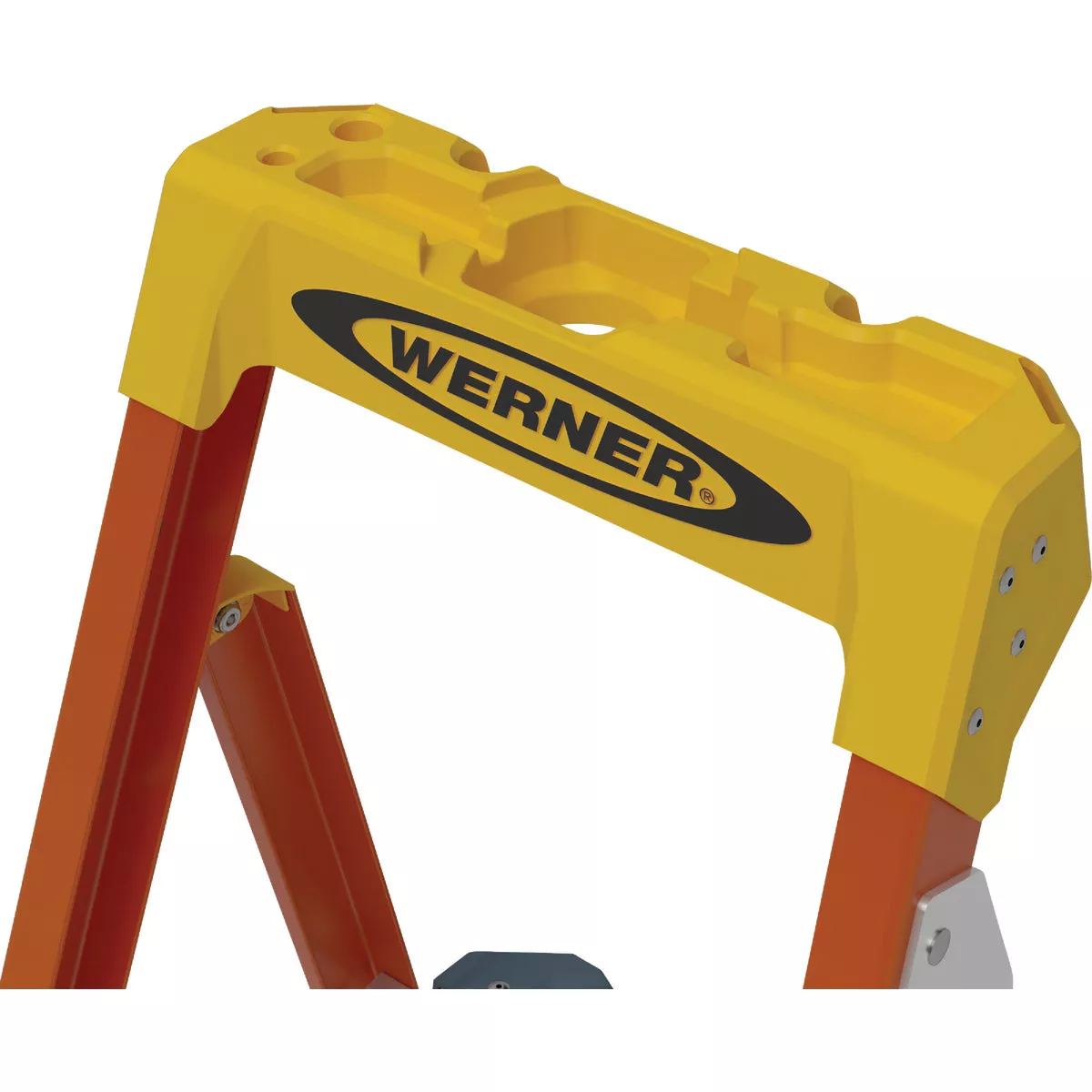 Werner Ready Step 4 Ft. Fiberglass Step Ladder with 300 Lb. Load Capacity Type IA Ladder Rating - photo 5