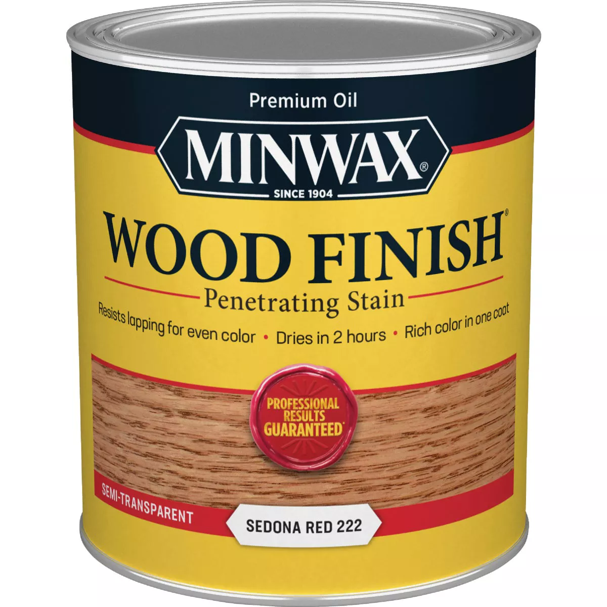 Minwax Wood Finish Penetrating Stain, Sedona Red, 1 Qt. - photo 7