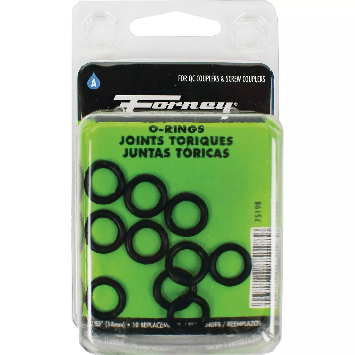 Forney 1/2 In. x 11/16 In. Pressure Washer O-Ring (10-Pack) - photo 2