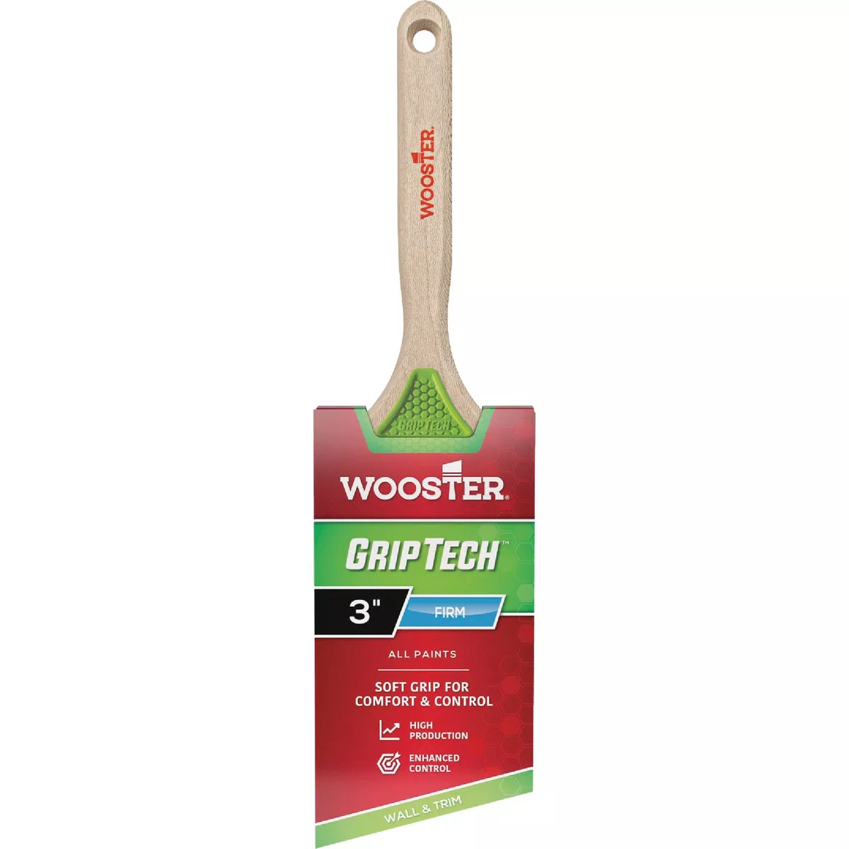 Wooster GripTech 3 In. Angle Sash Paintbrush