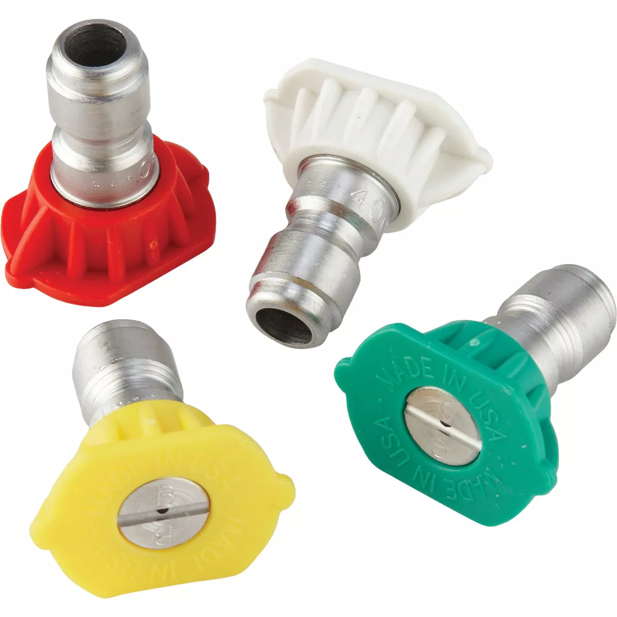 Forney 3.0mm Orifice Pressure Washer Spray Tips (4-Pack)