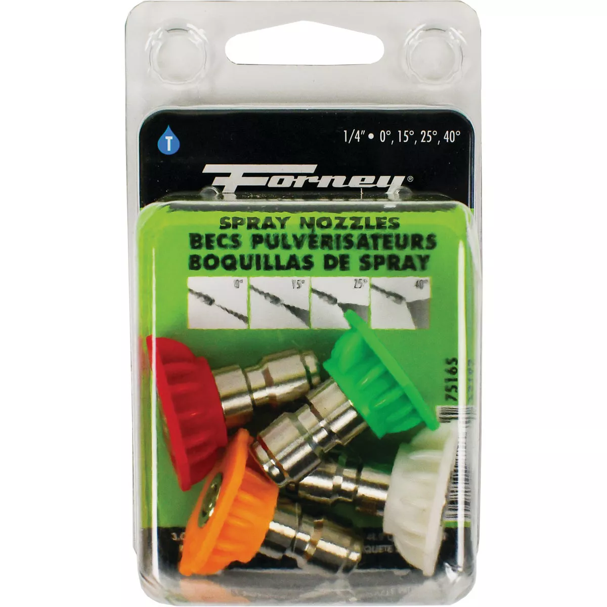 Forney 3.0mm Orifice Pressure Washer Spray Tips (4-Pack) - photo 2