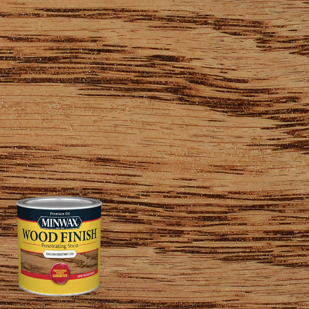Minwax Wood Finish Penetrating Stain, English Chestnut, 1/2 Pt.