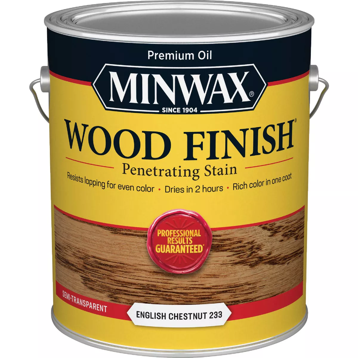 Minwax Wood Finish Penetrating Stain, English Chestnut, 1 Gal. - photo 2