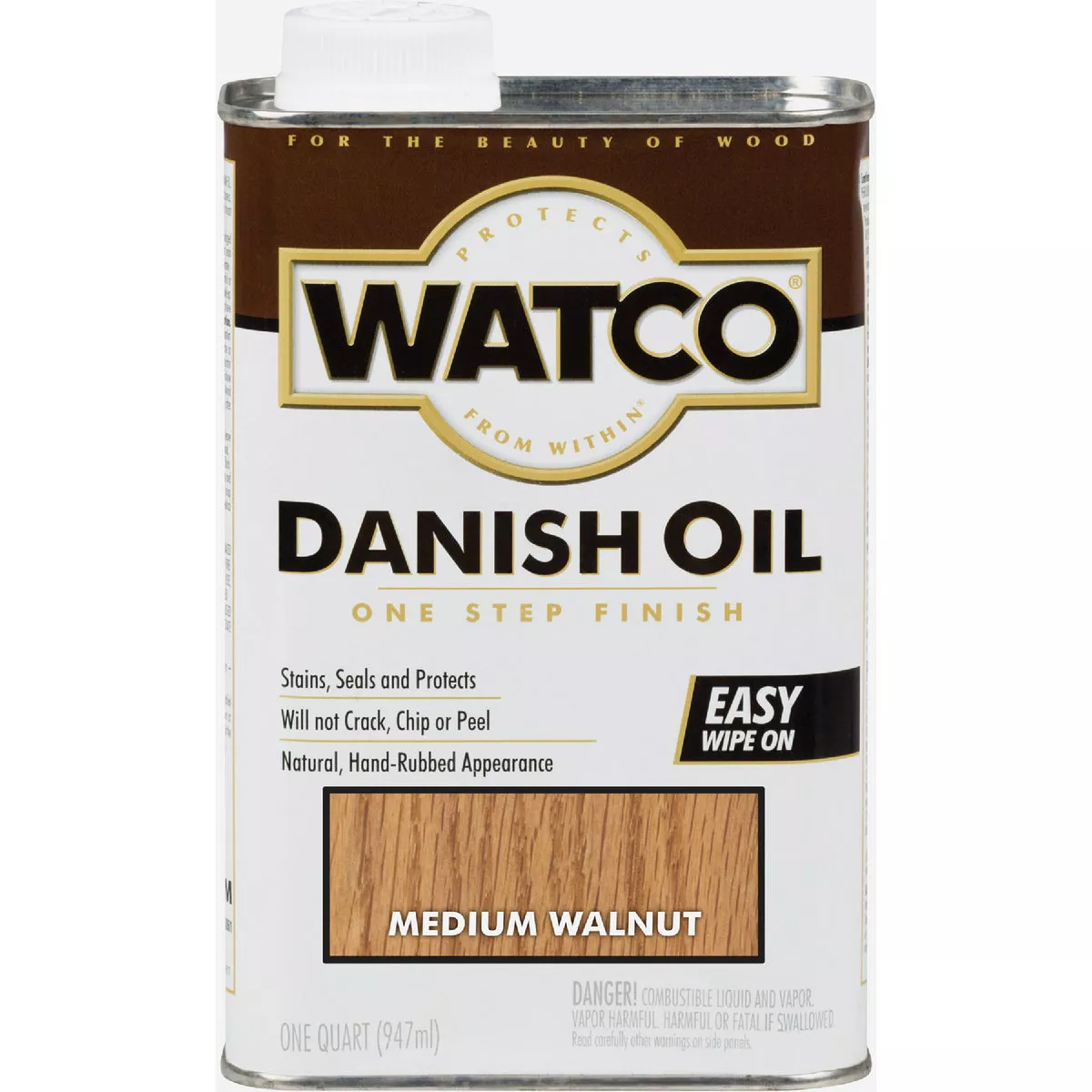 Watco Danish 1 Qt. Medium Walnut Finish - photo 2