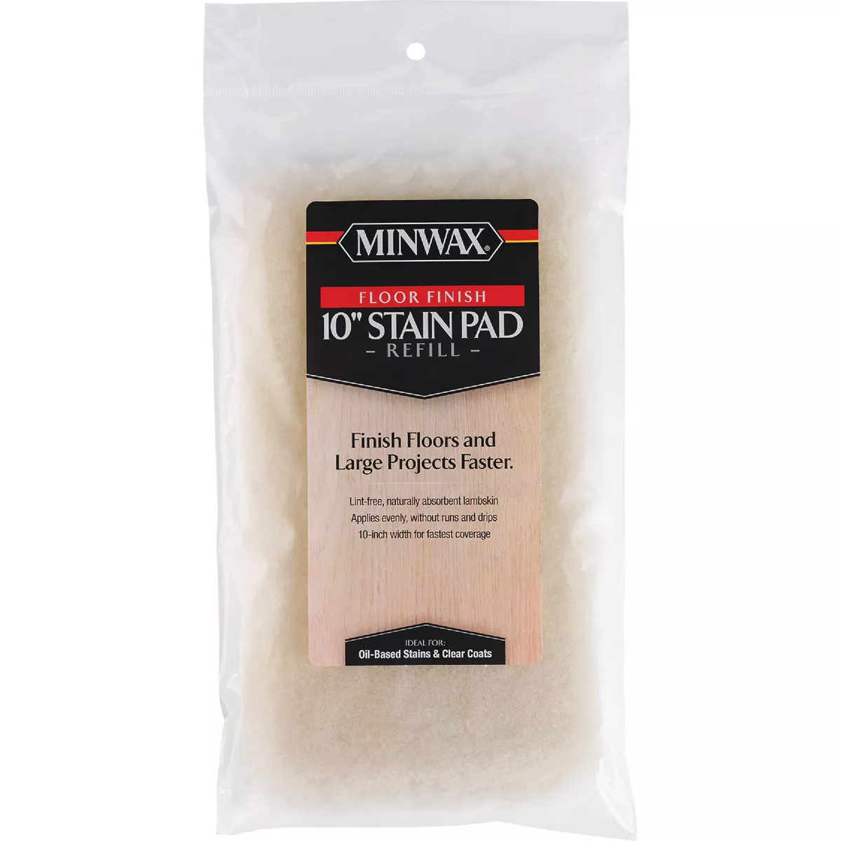 Minwax 10 In. Oil-Based Lambskin Pad Applicator Refill