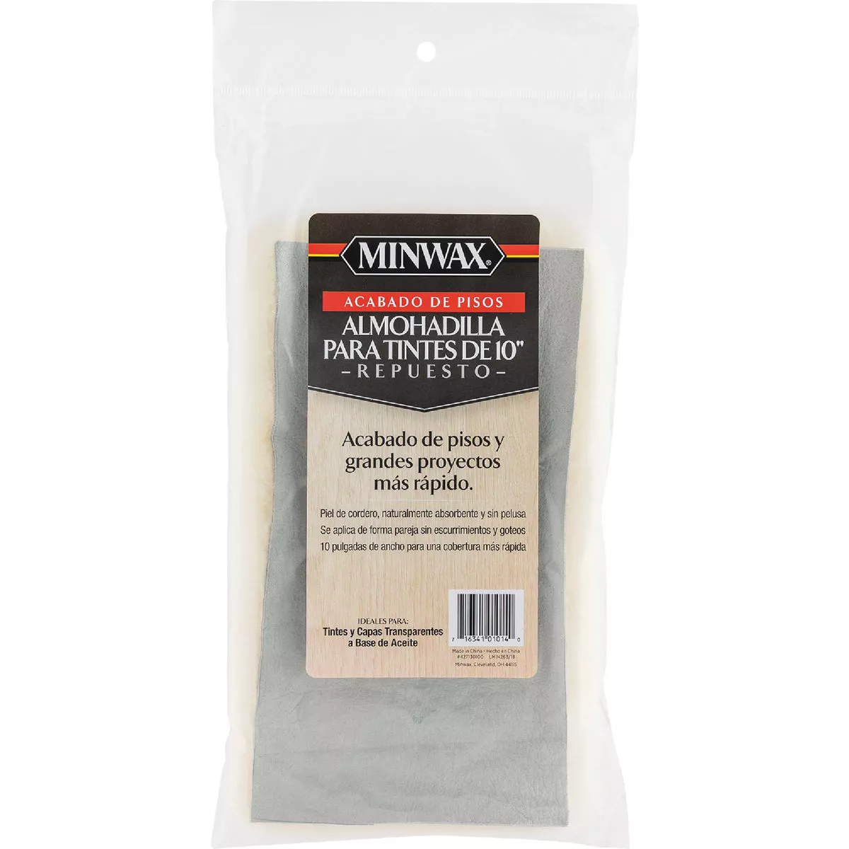 Minwax 10 In. Oil-Based Lambskin Pad Applicator Refill - photo 3