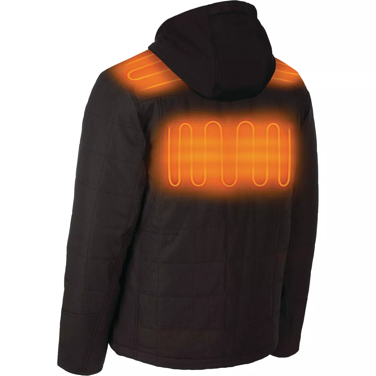 Milwaukee M12 AXIS Men's Black Cordless Heated Jacket Kit, L - photo 3