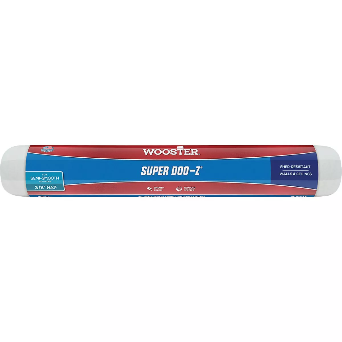 Wooster Super Doo-Z 18 In. x 3/8 In. Woven Fabric Roller Cover