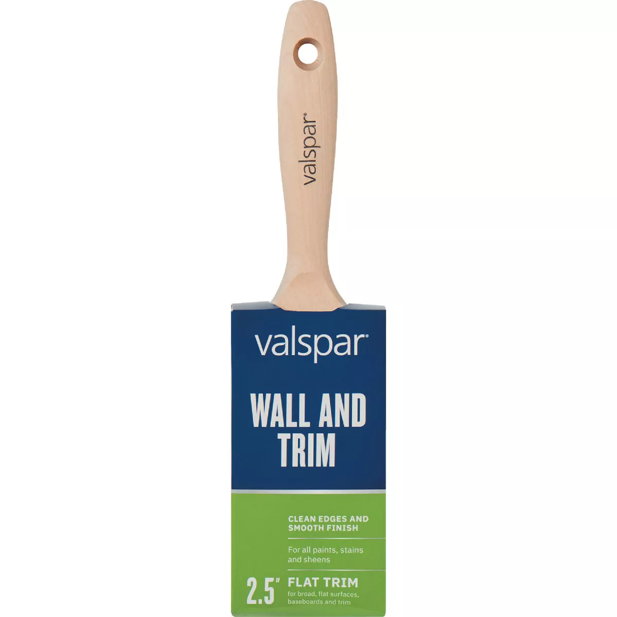 Valspar 2.5 In. Wall & Trim Flat Trim Brush