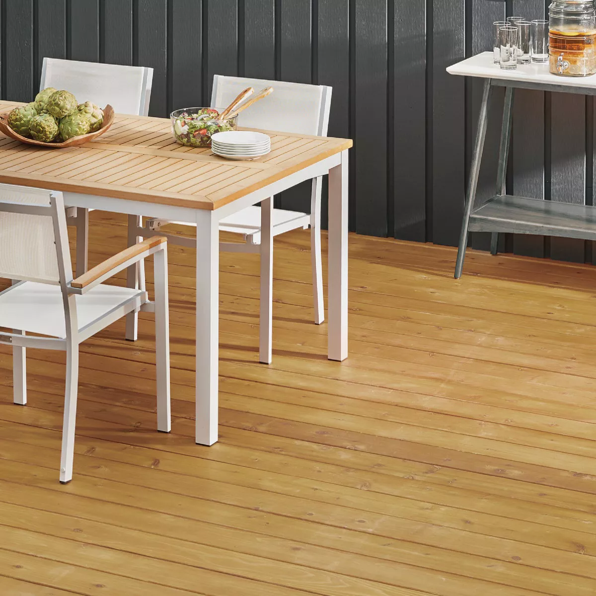 Valspar Transparent Deck Stain, Redwood Natural Tone, 1 Qt. - photo 4