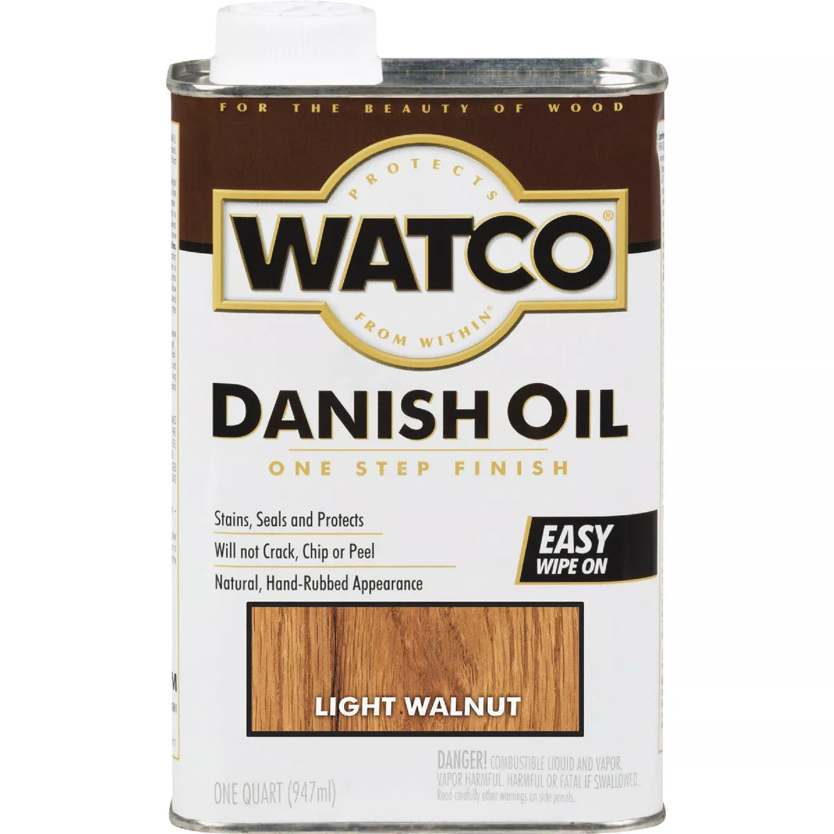 Watco Danish 1 Qt. Light Walnut Oil Finish - photo 2