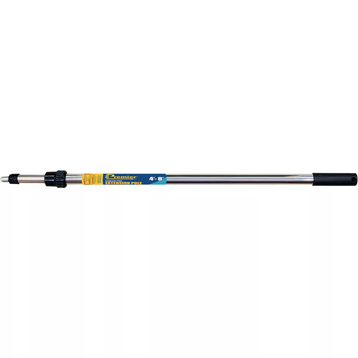 Premier 4 Ft. To 8 Ft. Telescoping Stainless Steel External Twist Extension Pole