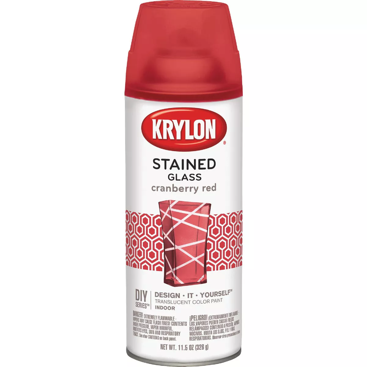 Krylon Stained Glass 11.5 Oz. Cranberry Red Spray Paint - photo 2