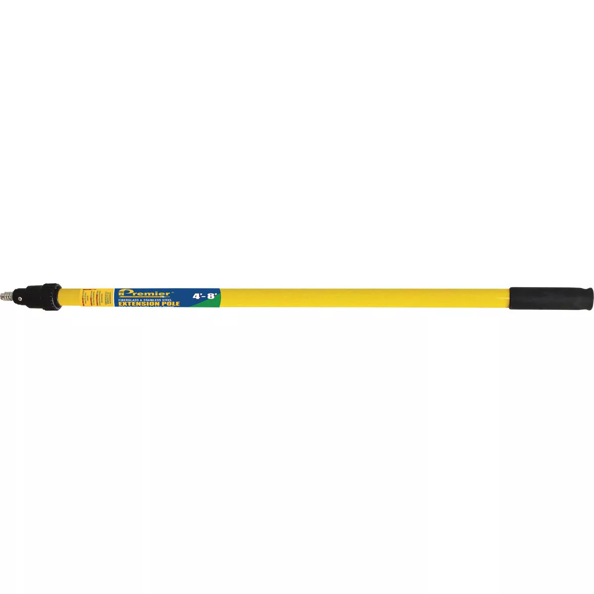 Premier 4 Ft. To 8 Ft. Telescoping Fiberglass & Stainless Steel External Twist Extension Pole
